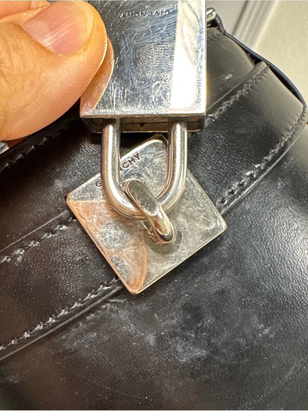 Givenchy Mini Shark Lock Bucket Bag - Picture 16 of 16